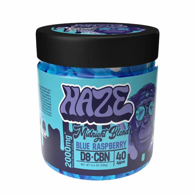 Haze Midnight Blend Gummies – Indica (1)